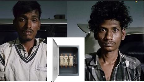 திருவள்ளூர் : தொடர் மின்வெட்டால் மக்கள் அவதி..! 14 பியூஸ் கேரியர்களை திருடிய 2 பேர்..! 2 10