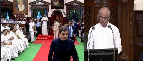 4 ஆண்டுகளுக்கு பிறகு..! சலசலப்பு இன்றி தொடங்கிய சட்டமன்றம்..! முழு உரையை நிகழ்த்திய ஆளுநர்..! 4 14