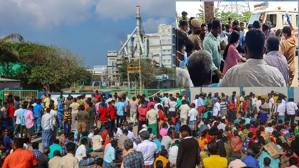 திருவள்ளூர் அருகே சோகம் : தொழிற்சாலையில் வாயுக் கசிவு… 7 பேர் பலி! Ammonia gas leak