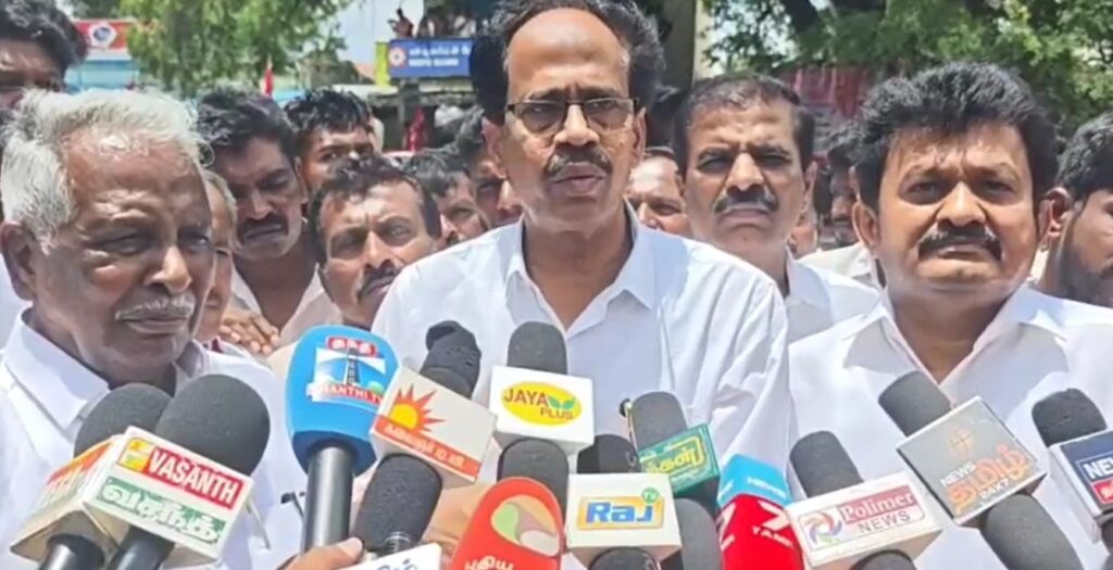தவெக ஆட்சி 3 மாதம்தான் என ஸ்டாலின் பேசி இருக்கக்கூடாது!- CPI வீரபாண்டியன் CPI
