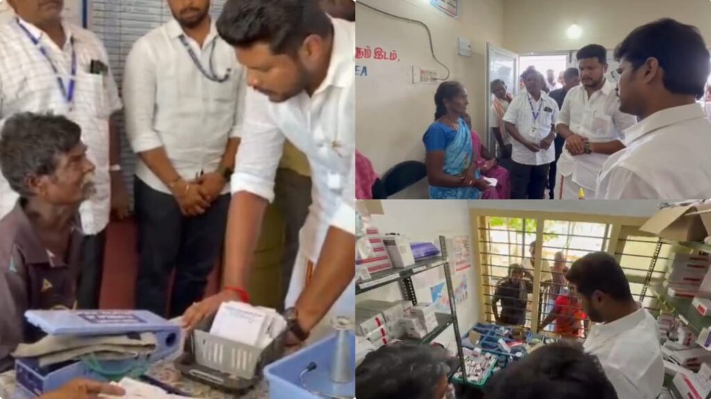 அரசு மருத்துவமனையில் திடீர் விசிட்!. நோயாளிகளிடம் குறைகளைக் கேட்டறிந்த அமைச்சர் பர்வேஸ்! Minister Parvez