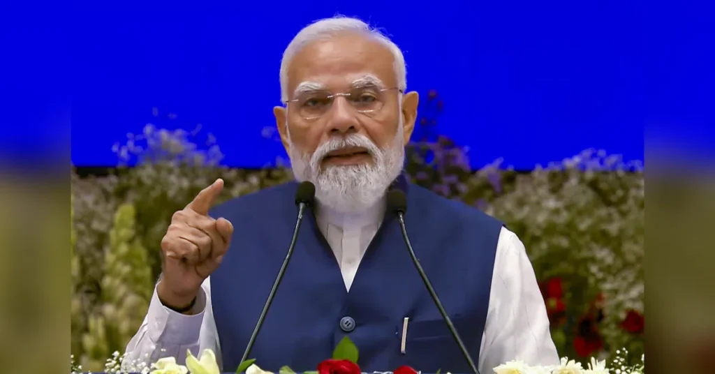 மனித குலத்தின் முன்னேற்றத்துக்கு அடித்தளம் அமைத்தது இந்தியா!- பிரதமர் மோடி PM