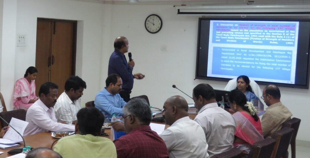 உள்ளாட்சித் தேர்தலுக்கான முன்னேற்பாடுகள் தீவிரம்… வார்டுகளை மறுவரையறை செய்ய முடிவு! TN election commissioner