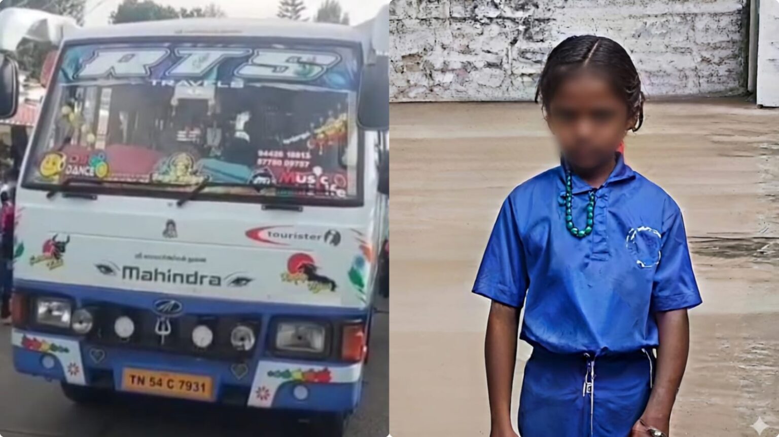 பள்ளி வேன் சக்கரத்தில் சிக்கி 3-ம் வகுப்பு மாணவி உயிரிழப்பு!. ஏற்காடு அருகே சோகம்! Yercaud accident