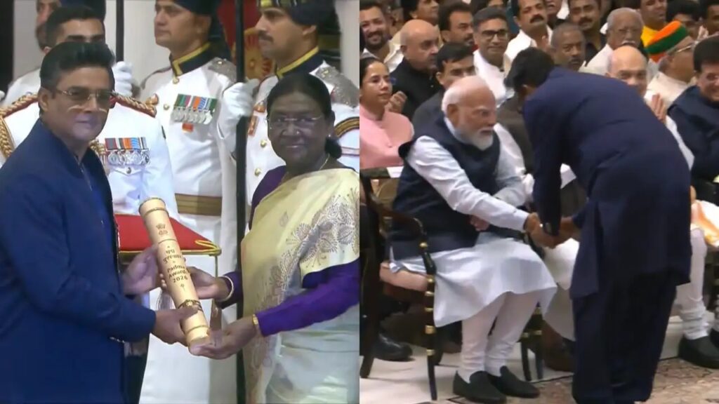 25 ஆண்டுகால திரைப்பயணம்!. பத்மஸ்ரீ விருதை பெற்றார் நடிகர் மாதவன்! actor Madhavan Padma Shri