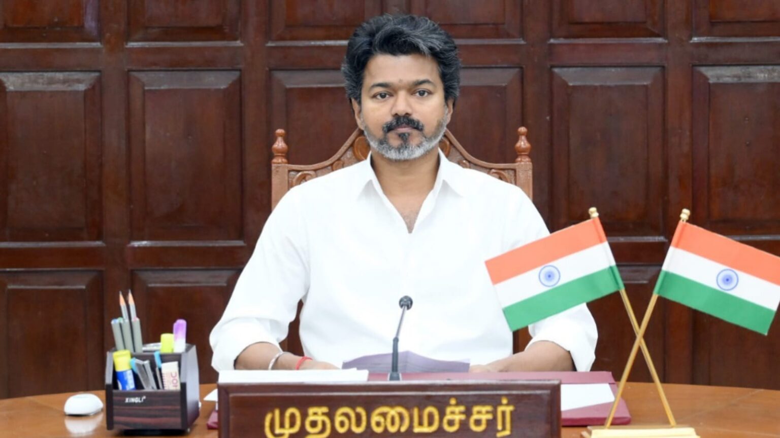 தவறு செய்தால் கடும் நடவடிக்கை!. அமைச்சர்களுக்கு முதல்வர் விஜய் வார்னிங்! cm vijay warning