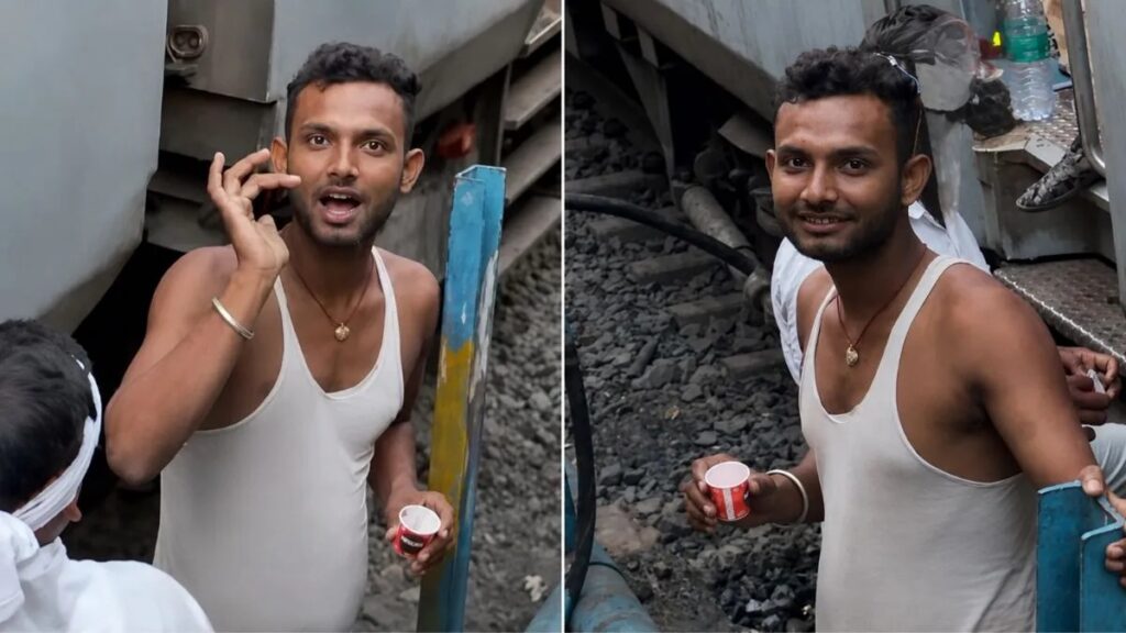 harassed train travelling