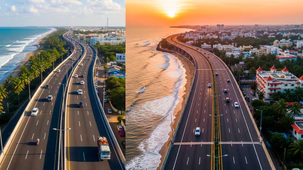 உத்தண்டி-திருவான்மியூர் உயர்மட்ட பாலத் திட்டத்தில் மாற்றம்? மறுபரிசீலனைக்கு நகரும் நெடுஞ்சாலைத்துறை..!! image 17 3