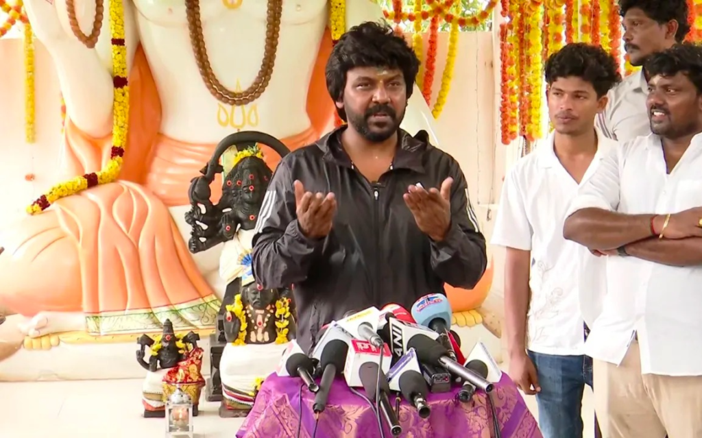 தவெகவினர் தற்குறி அல்ல, அவர்கள் குறிவைத்து தாக்கும் அம்புக்குறி..!! ராகவா லாரன்ஸ் அதிரடி..!! image 23