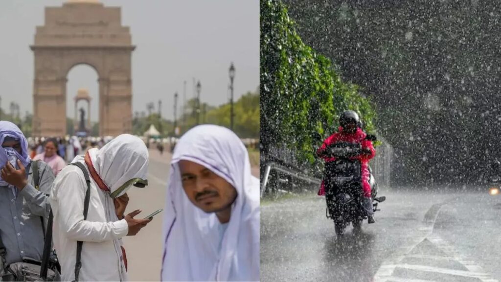 இந்தியாவின் இருவேறு வானிலை அபாயம்!. தெற்கே வெளுத்து வாங்கும் கனமழை; வடக்கே வாட்டும் வெயில்! india Weather
