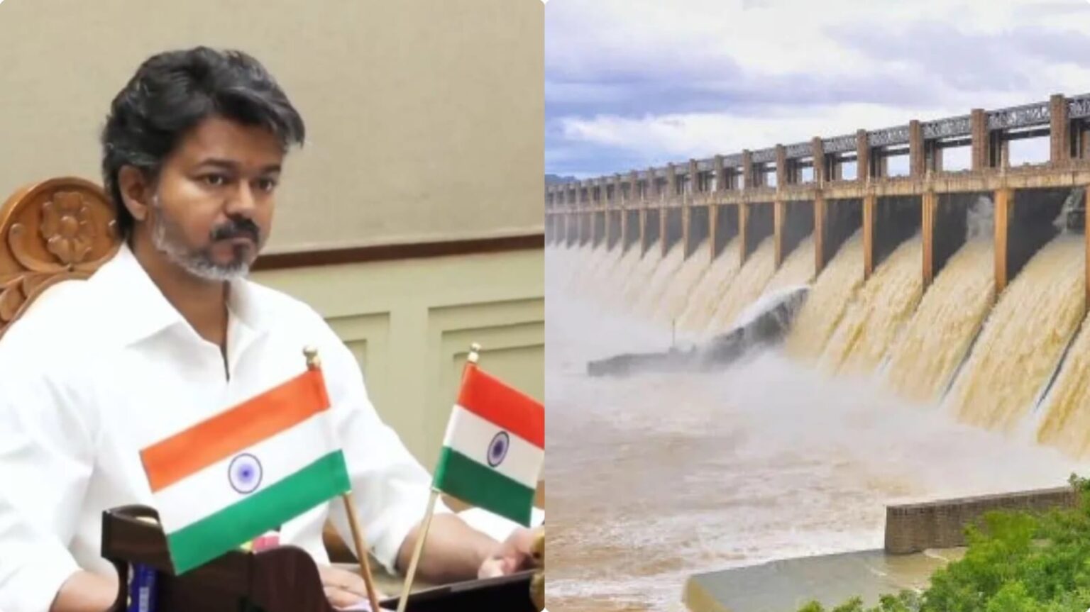 mettur dam open cm meeting