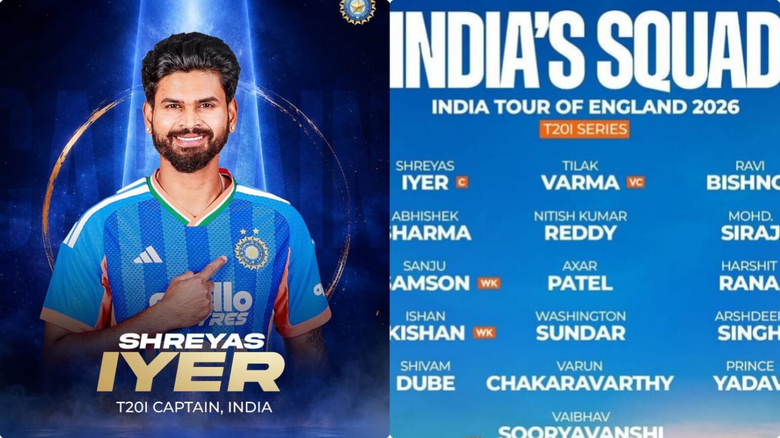 t20 india team shreyas iyer