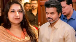முதல்வர் விஜய்யிடம் விவாகரத்து கோரும் மனுவை வாபஸ் பெற்றார் சங்கீதா; வழக்கு முடித்து வைப்பு! vijay sangeetha divorce case