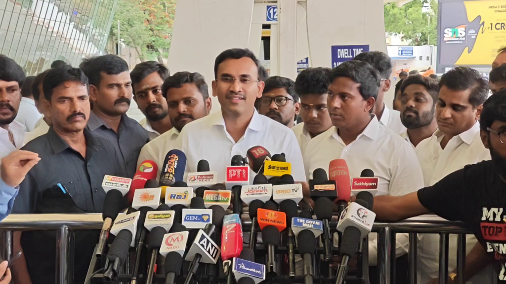 பலமுறை பிளாப் ஆன படம் ரீ-ரிலீசில் எடுபடாது! அண்ணாமலையை குறிப்பிட்டு அமைச்சர் அருண்ராஜ் விமர்சனம்! vlcsnap 2026 06 06 21h08m11s337