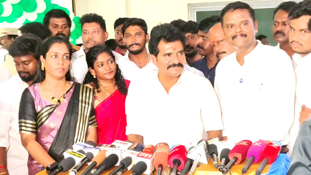 நீட் தேர்வு குறித்து பேச திமுகவிற்கு அருகதை இல்லை… அமைச்சர் CTR நிர்மல்குமார் ஆவேசம் 003 Nirmal kumar