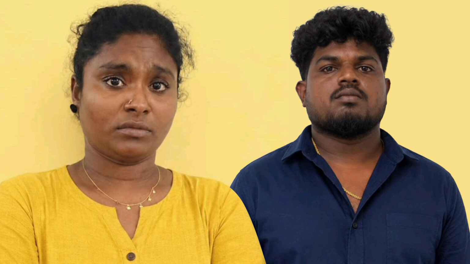 பைனான்சியரை நிர்வாணமாக்கி ரூ.50 லட்சம் கேட்டு மிரட்டல்; ஆண் நண்பருடன் பெண் கைது 003 accust