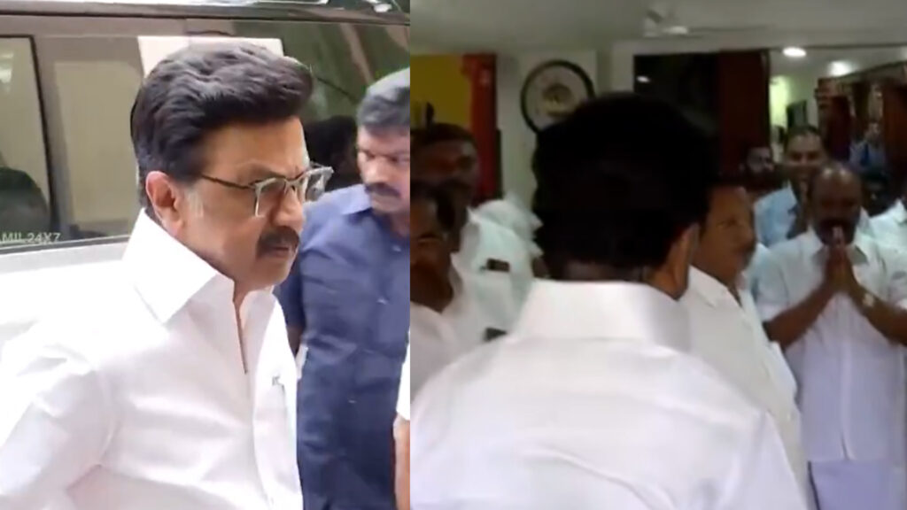 அண்ணா அறிவாலயத்தில் மு.க.ஸ்டாலின் – திமுக மறுசீரமைப்பு குழு பணியினை கேட்டறிந்தார் 004 mks