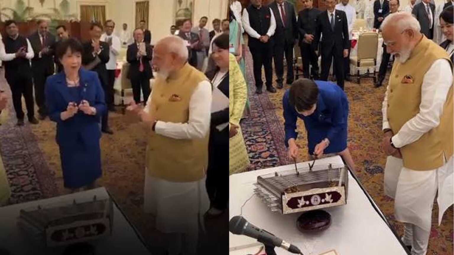 மோடி முன்பு சாந்தூர் வாசித்த ஜப்பான் பிரதமர்; இசைக்கருவியின் பாரம்பரியத்தை விளக்கிய இந்திய தூதரகம் 006 modi