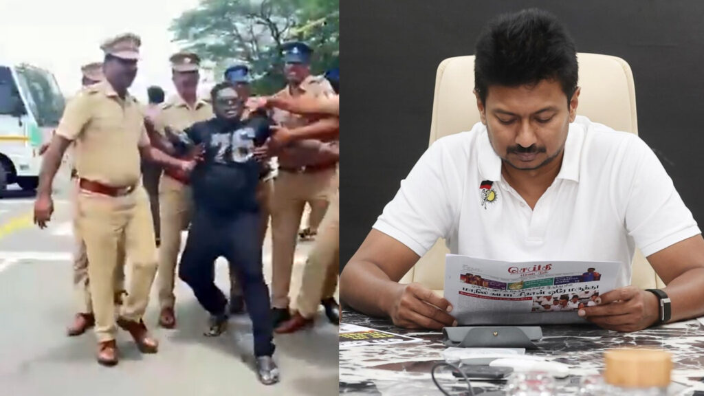 ‘தெருக்குரல்’ அறிவு கைது: இளைஞர்களை மிரட்டும் தமிழக அரசு – உதயநிதி ஸ்டாலின் விமர்சனம் 010 uday