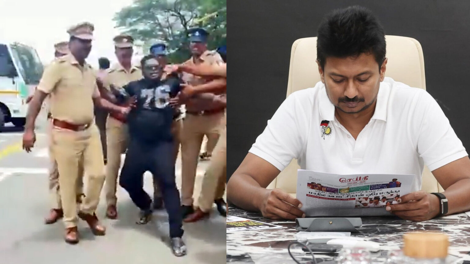 ‘தெருக்குரல்’ அறிவு கைது: இளைஞர்களை மிரட்டும் தமிழக அரசு – உதயநிதி ஸ்டாலின் விமர்சனம் 010 uday