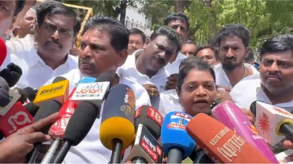 4 மாதத்தில் தவெக ஆட்சி முடிந்துவிடும் – அனிதா ராதாகிருஷ்ணன்… உங்களுக்கு வந்தால் ரத்தம், எங்களுக்கு வந்தால் தக்காளி சட்னியா? – கீதா ஜீவன் 016 tut