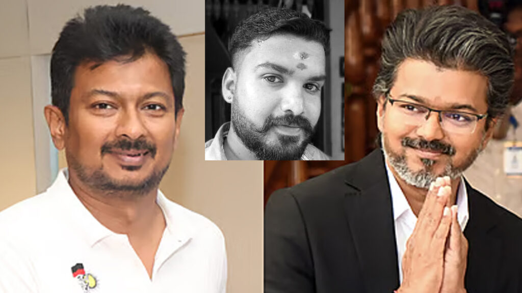 சாமானியருக்கு ஒரு சட்டம்; தவெக நிர்வாகிக்கு ஒரு சட்டமா? – உதயநிதி சாடல்! 016 uthaya