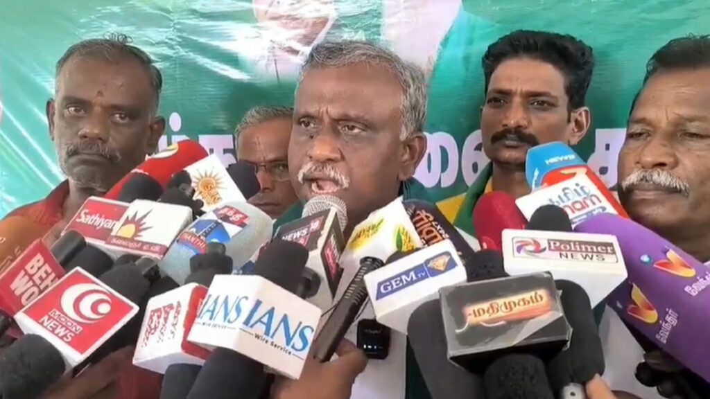 காவிரி நதிநீர் பங்கீடு… மாநில முதல்வர்கள் பேச்சுவார்த்தைக்கு விவசாயிகள் சங்கம் எதிர்ப்பு 022 pr pandian