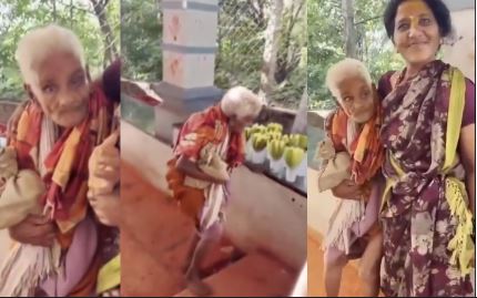 116 வயதில் 3,550 படிக்கட்டுகள் ஏறிய மூதாட்டி..! ஏழுமலையானை தரிசனம் செய்த காட்சிகள் வைரல்..! 2 2