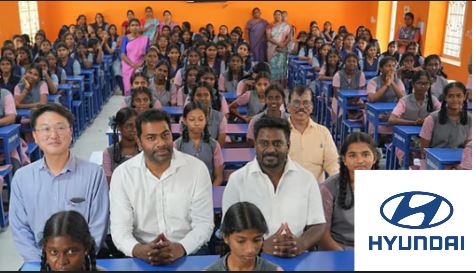 சென்னை : 18 அரசுப் பள்ளிகளுக்கு பெஞ்ச், டெஸ்க்..! ஹுண்டாய் நிறுவனத்தின் நெகிழ்ச்சி செயல்..! 6 10