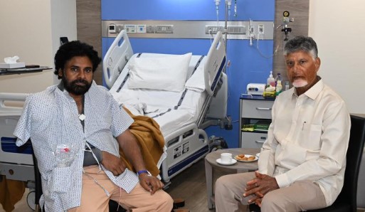 மும்பை மருத்துவமனையில் சிகிச்சை பெறும் பவன் கல்யாண்: நேரில் நலம் விசாரித்த ஆந்திர முதல்வர் சந்திரபாபு நாயுடு! Andra DCM