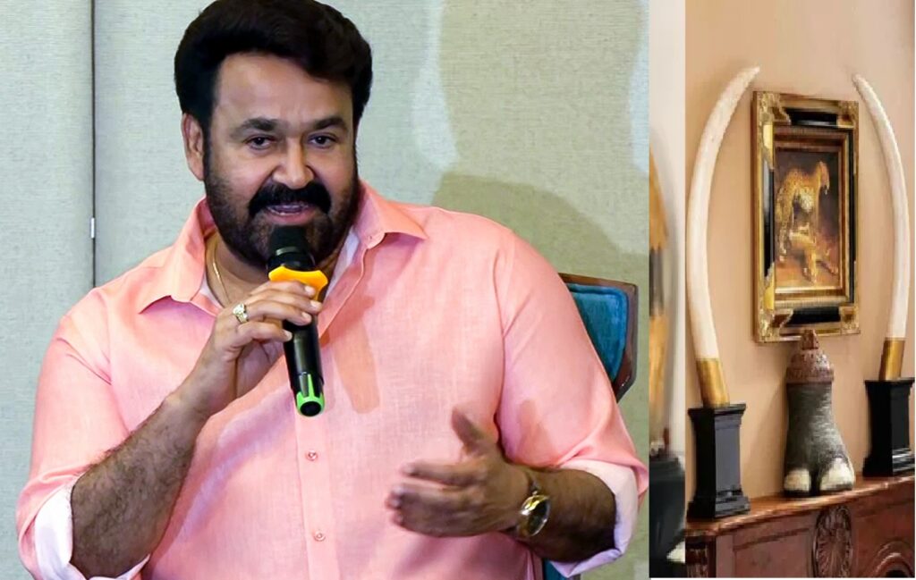 மோகன்லாலிடம் 10 யானைத் தந்தங்கள், 13 தந்தச் சிலைகள் Mohanlal