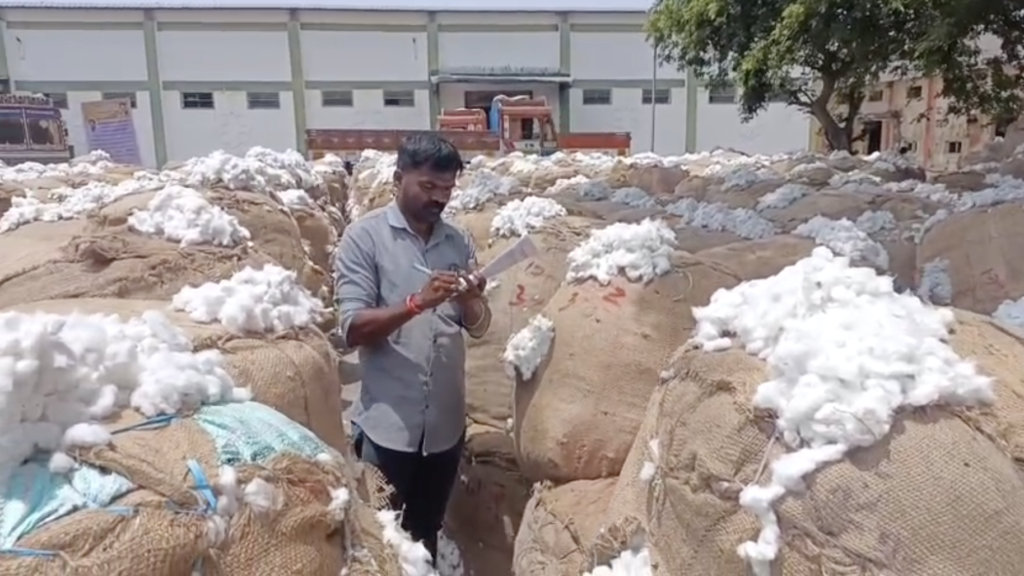 மறைமுக ஏலத்தில் பருத்தி விற்பனை அமோகம்..!! திருவாரூர் விவசாயிகள் மகிழ்ச்சி..!! Screenshot 2026 07 22 at 6.42.28 AM