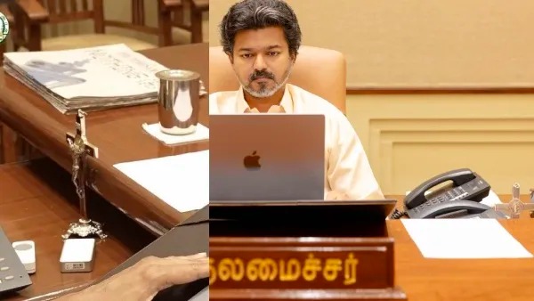 CM விஜய் அலுவலக டேபிளில் கிறிஸ்து சிலுவை.. இதுதான் உங்க மதசார்பின்மை அரசா..?? பரபரப்பு விவாதம்..!! image 18 12