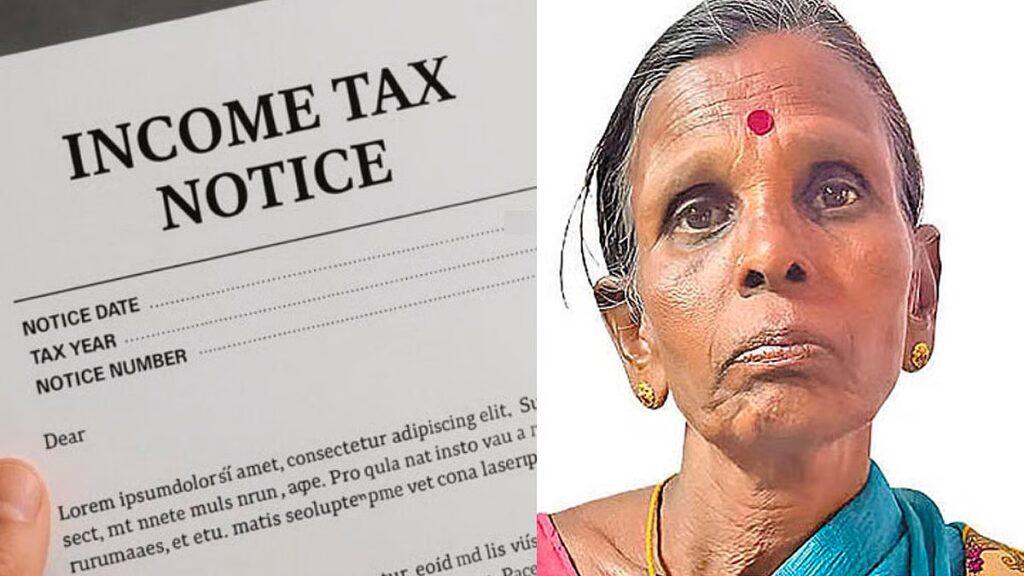நாள்கூலி தொழிலாளி பெண்ணுக்கு ரூ.2.75 கோடி வரி நோட்டீஸ்! அதிர்ச்சியில் குடும்பம்..!! image 5 12