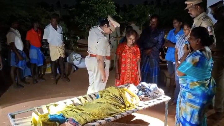 கரூர் அருகே பயங்கரம்!. வீட்டிற்குள் புகுந்து மர்மநபர்கள் வெறிச்செயல்! தாய் பலி, மகள் படுகாயம்! karur murder