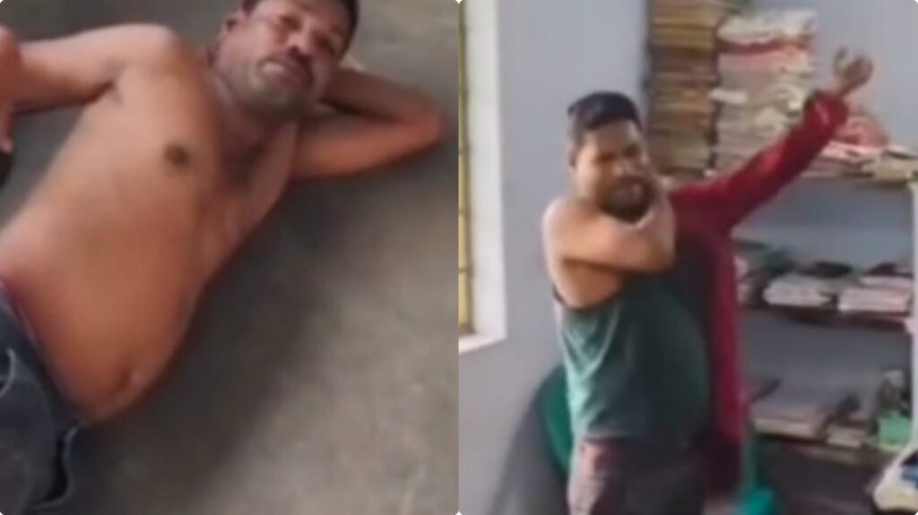 அலுவலகத்திலேயே மதுபோதையில் அரை நிர்வாணமாக படுத்திருந்த வி.ஏ.ஓ!. பொதுமக்கள் அதிர்ச்சி! trichy VAO