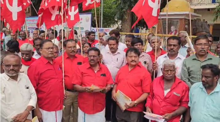 கோவை : 19 அம்ச கோரிகைக்களை வலியுறுத்தி இந்திய கம்யூ. நடைப்பயணம்..! 2 5