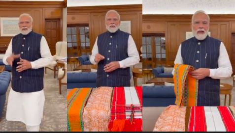 தேசிய கைத்தறி தினம்..! கொண்டாட வாருங்கள்..! பிரதமர் மோடி அழைப்பு..! 7 2
