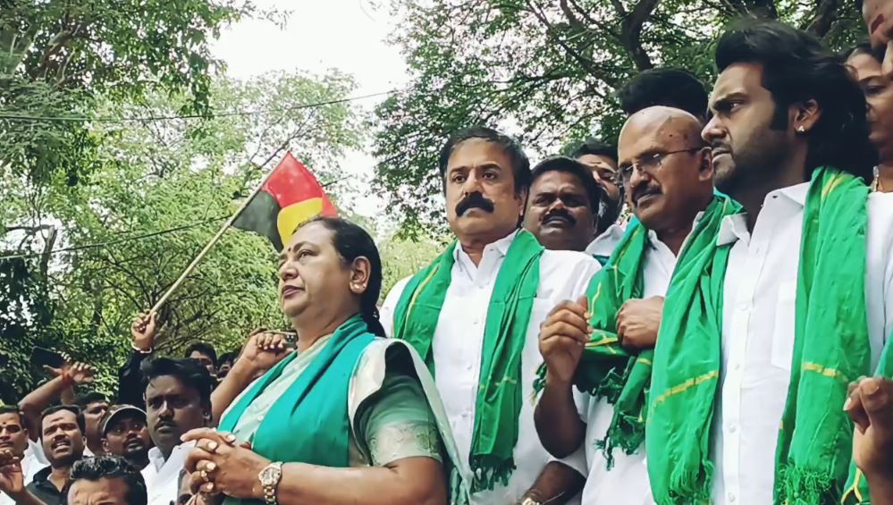 தருமபுரி : மேகதாது அணை கட்டுவதற்கு எதிர்ப்பு..! பிரேமலதா விஜயகாந்த் தலைமையில் போராட்டம்..! 8