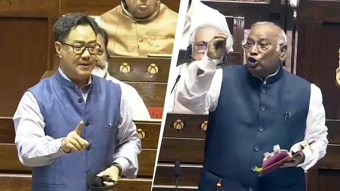 கார்கேவின் கருத்துக்கு ரிஜிஜு காட்டமான பதில்..!! ராஜ்யசபாவில் வெடித்த அரசியல் வார்த்தைப் போர்!! image 25 2