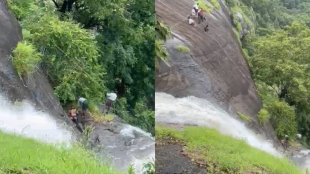 பாலக்குழி நீர்வீழ்ச்சியில் குளித்த கோவை இளம்பெண் நீரில் மூழ்கி பலி!. நண்பர் உயிருடன் மீட்பு! kerala water falls dead
