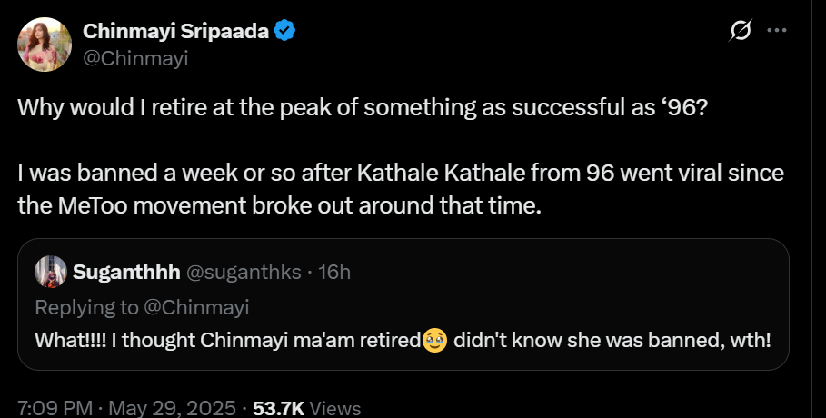 Chinmayi Tweet 2