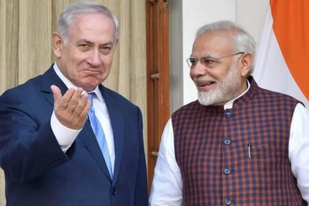 Benjamin Netanyahu and Narendra Modi